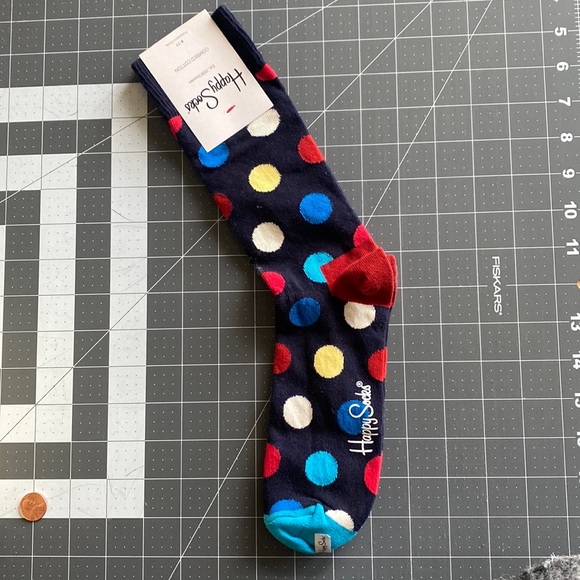 Dotty Happy Socks size 9-11 - Picture 2 of 4